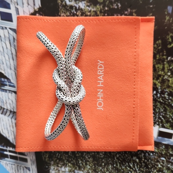 ❤️John Hardy❤️ - Love Knot Bracelet, Sterling Silver, 10MM - Picture 4 of 16